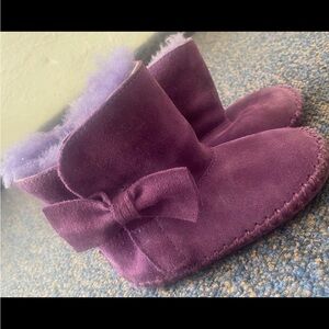 Purple UGG Austrailia Baby Boots